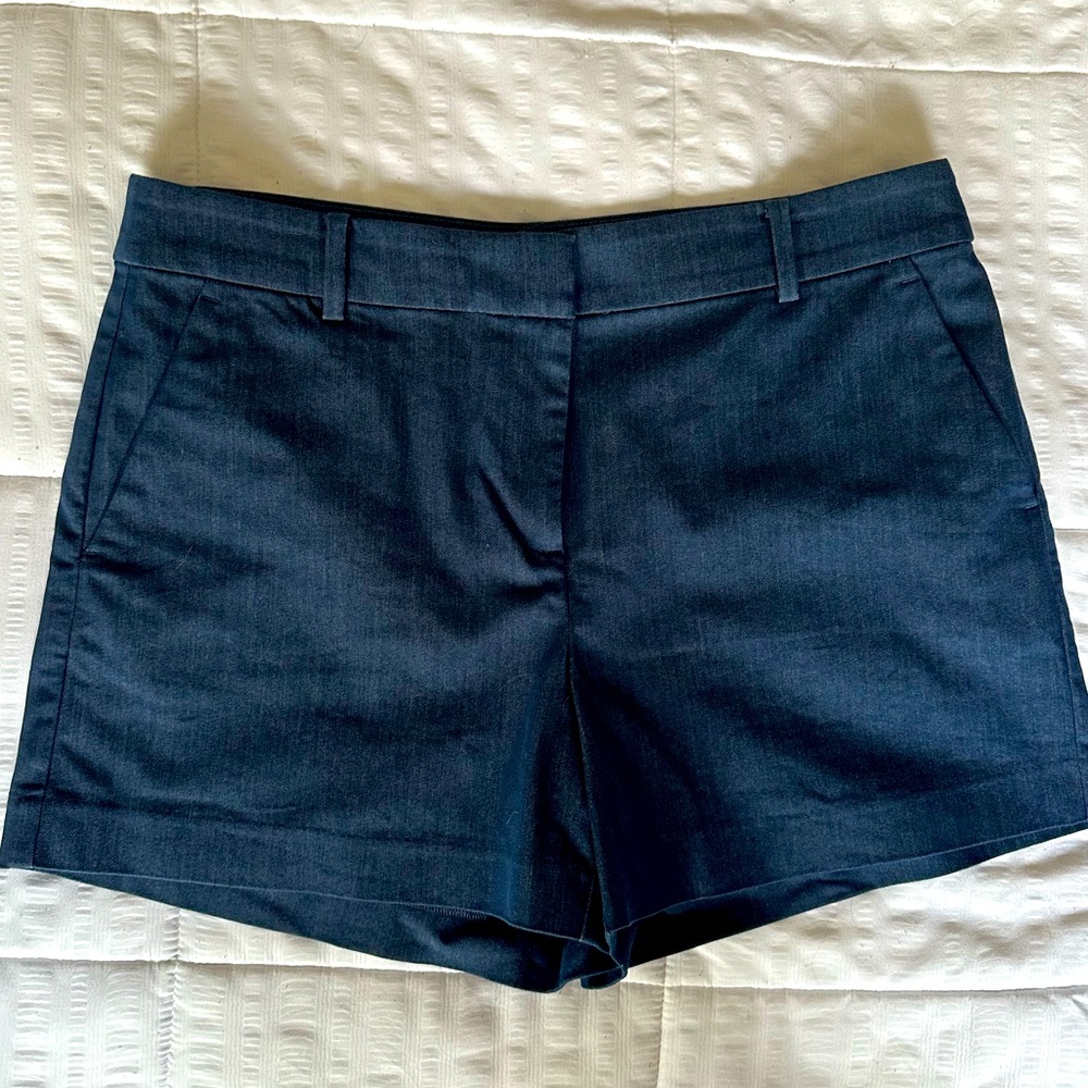 EUC Loft Riviera Shorts in Refined Denim